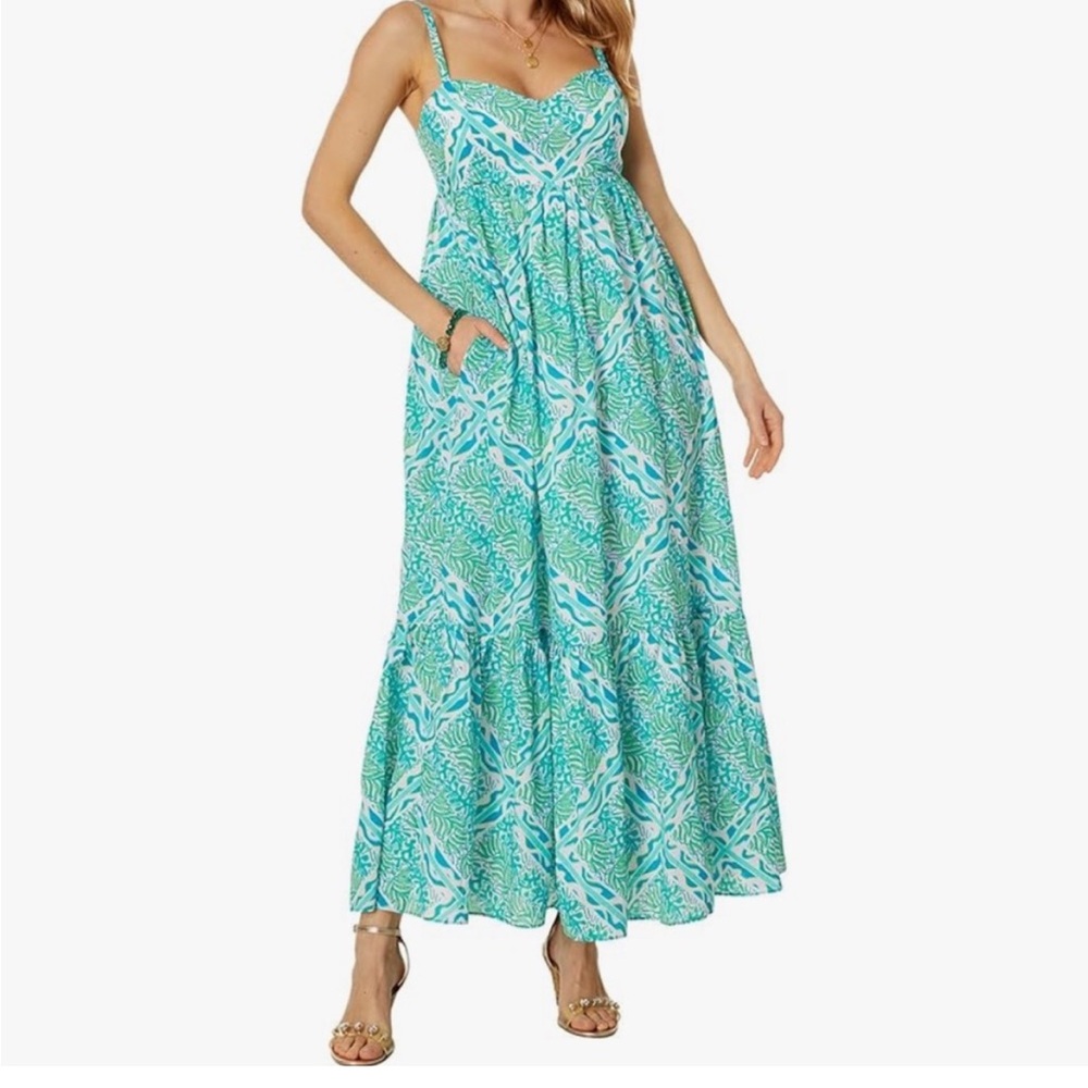 Lilly Pulitzer Heidi cotton maxi dress